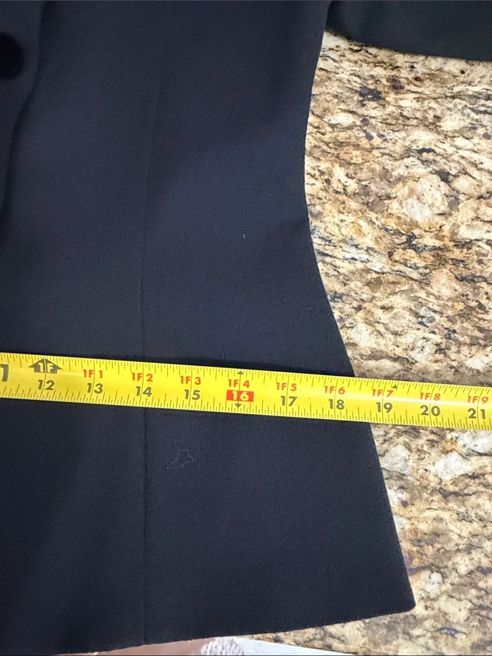 Laura Madrigano Wool Skirt Suit Black Velvet Trim Career Office Set Size 8 Vinta